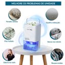 Ver imagem 4 de Desumidificador Antimofo Secar Ar Elétrico 1400ml Led Lâmpada Ambiente 7 Cores Branco Importway