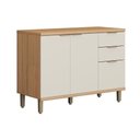 Ver imagem 2 de Balcão Cozinha Modulado Bless c/Tampo 2PORTAS 3GAVS 120cm Off Linea