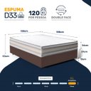 Ver imagem 4 de Cama Box com Colchão de Espuma D33 Double Face Territory Hellen Casal 138cm