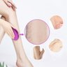 Pedra Depiladora Cristal Magico Indolor Esfoliante Remove Pelos Corpo Rosto Braço Pernas Reutilizave - 6