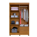 Ver imagem 2 de Guarda Roupa Copacabana New 4 Portas Benetil Móveis - Cinamomo
