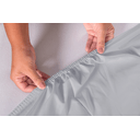 Ver imagem 4 de Jogo de Lençol Completo Casal King Size Versatile Ponto Palito 4 Peças Micropercal 300 Fios Cinza