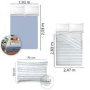 Ver imagem 4 de Jogo de Cama King Size 300 Fios Nova América - Taylor (7772)