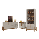 Ver imagem 1 de Jogo Sala De Estar Copenhagen Off White Cedro