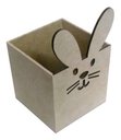 Ver imagem 2 de Kit com 12 Caixas Mdf sem Tampa Coelho Tam: 9l X 9c X 14a Cm