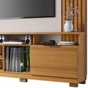Ver imagem 6 de Estante Home Theater para TV 55 pol 160cm Arturo B01 Cinamomo Off White - Lyam Decor