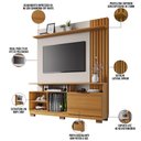 Ver imagem 7 de Estante Home Theater para TV 55 pol 160cm Arturo B01 Cinamomo Off White - Lyam Decor