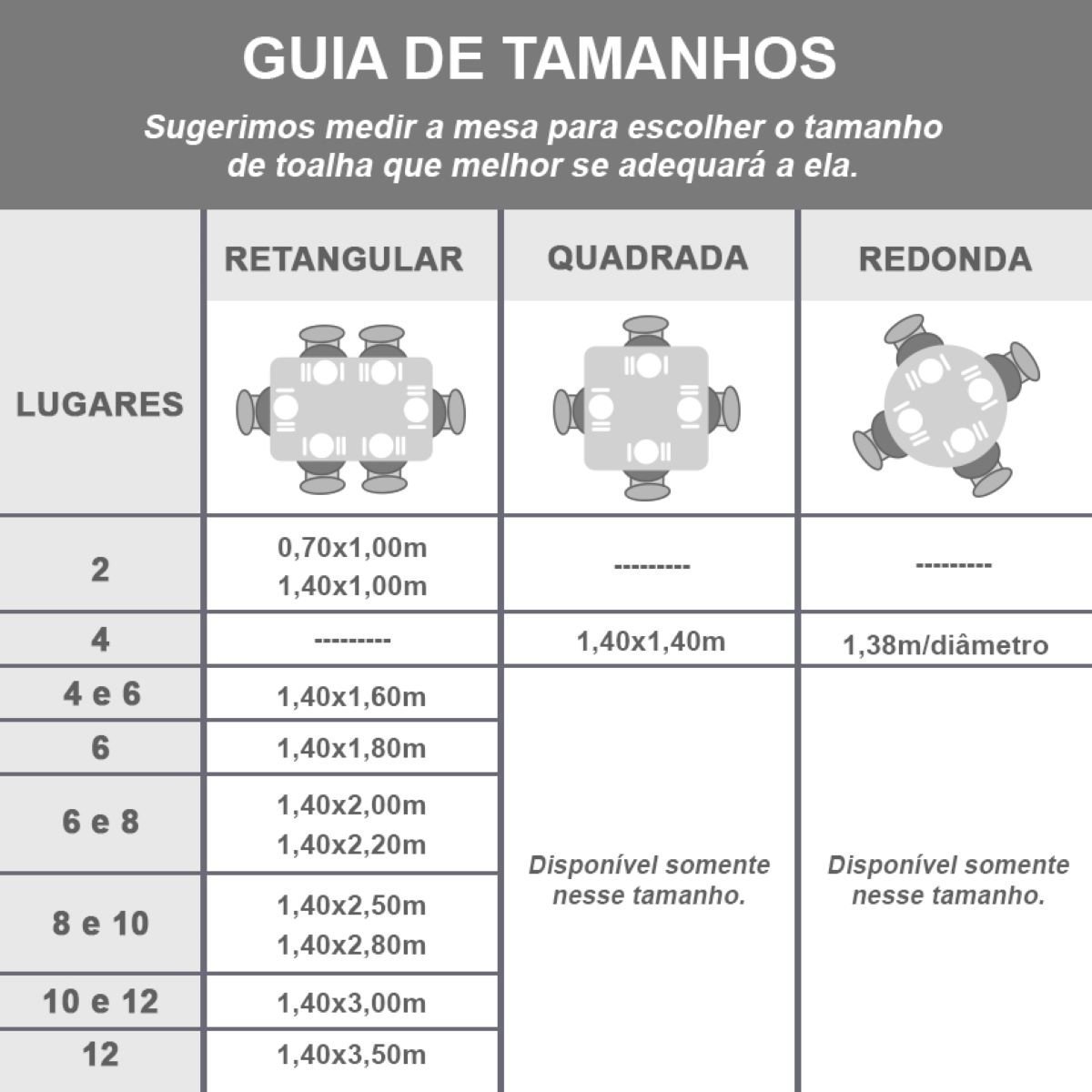 Toalha Mesa Plástica Térmica Urban Bg 4 Lugares Redonda - 6