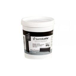 Massa para Acabamento Massa Flex Pote 90g Cor Preta - 1