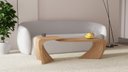 Ver imagem 4 de Mesa de Cabeceira Ripado Bellator Design ou Lateral de Sofá Ripado