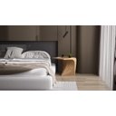 Ver imagem 2 de Mesa de Cabeceira Ripado Bellator Design ou Lateral de Sofá Ripado