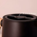 Ver imagem 2 de Garrafa Térmica 1lt Nórdica Inox Café Cabo Madeira Preto