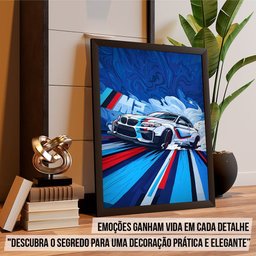 Quadros de Decoração Arte Exclusiva Quarto Criativo Bmw M2 - 4
