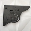Ver imagem 4 de Mãos Francesas Organemtadas 20cm Cantinho do Coffee Lover Coração Preto Aço Zarg