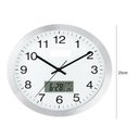 Ver imagem 4 de Relógio Parede Completo Termômetro Digital Calendário Despertador Escritório Sala Consultório Medido