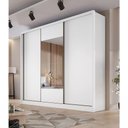 Ver imagem 2 de Guarda Roupa Casal - Medelim - Branco - Novo Horizonte