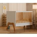 Ver imagem 7 de Berço Guti Retrô - Moveis Peroba Amendoa/branco