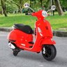 Moto Elétrica Infantil - Vespa Gts - 6v - Vermelha - Zippy Toys - 4