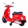 Moto Elétrica Infantil - Vespa Gts - 6v - Vermelha - Zippy Toys - 3