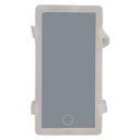 Ver imagem 1 de Espelho de Carro 3 Cores Maquiagem Automovel Led Usb sem Fio Quebra Sol Veiculo Branco Quente e Frio