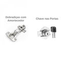 Ver imagem 6 de Armário Duplo Baixo para Escritório 4 Portas Corp 25 Bramov