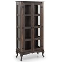 Ver imagem 1 de Cristaleira em Madeira Maciça com 2 portas