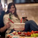 Ver imagem 6 de Aparelho de Fondue Chocolate Conjunto Casal 5 Peças Fundi