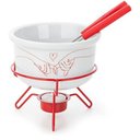 Ver imagem 1 de Aparelho de Fondue Chocolate Conjunto Casal 5 Peças Fundi