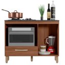 Ver imagem 2 de Balcão para Cooktop e Forno Avelã - Nicioli