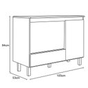 Ver imagem 4 de Balcão para Cooktop e Forno Avelã - Nicioli