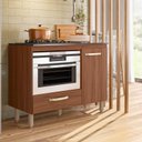 Ver imagem 3 de Balcão para Cooktop e Forno Avelã - Nicioli