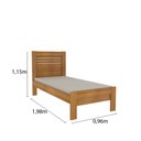 Ver imagem 3 de Cama Solteiro Safira Tcil Cinamomo