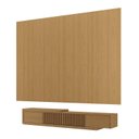 Ver imagem 3 de Rack Extensível Ripado com Painel TV 86 Polegadas Planejado 320x230cm Aruá CabeCasa MadeiraOriginals Marrom