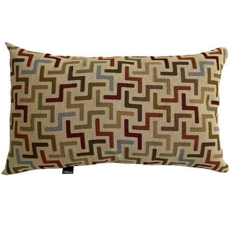 Almofada Decorativa Cartagena 30x50cm - 01 Fastlar Almofada Retangular Capa com Enchimento