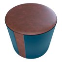 Ver imagem 3 de Puff Banqueta Redondo Luxo Copenhage Matrix