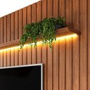 Ver imagem 2 de Painel para TV Trento 275 Ripado Freijó com LED-DJ Móveis