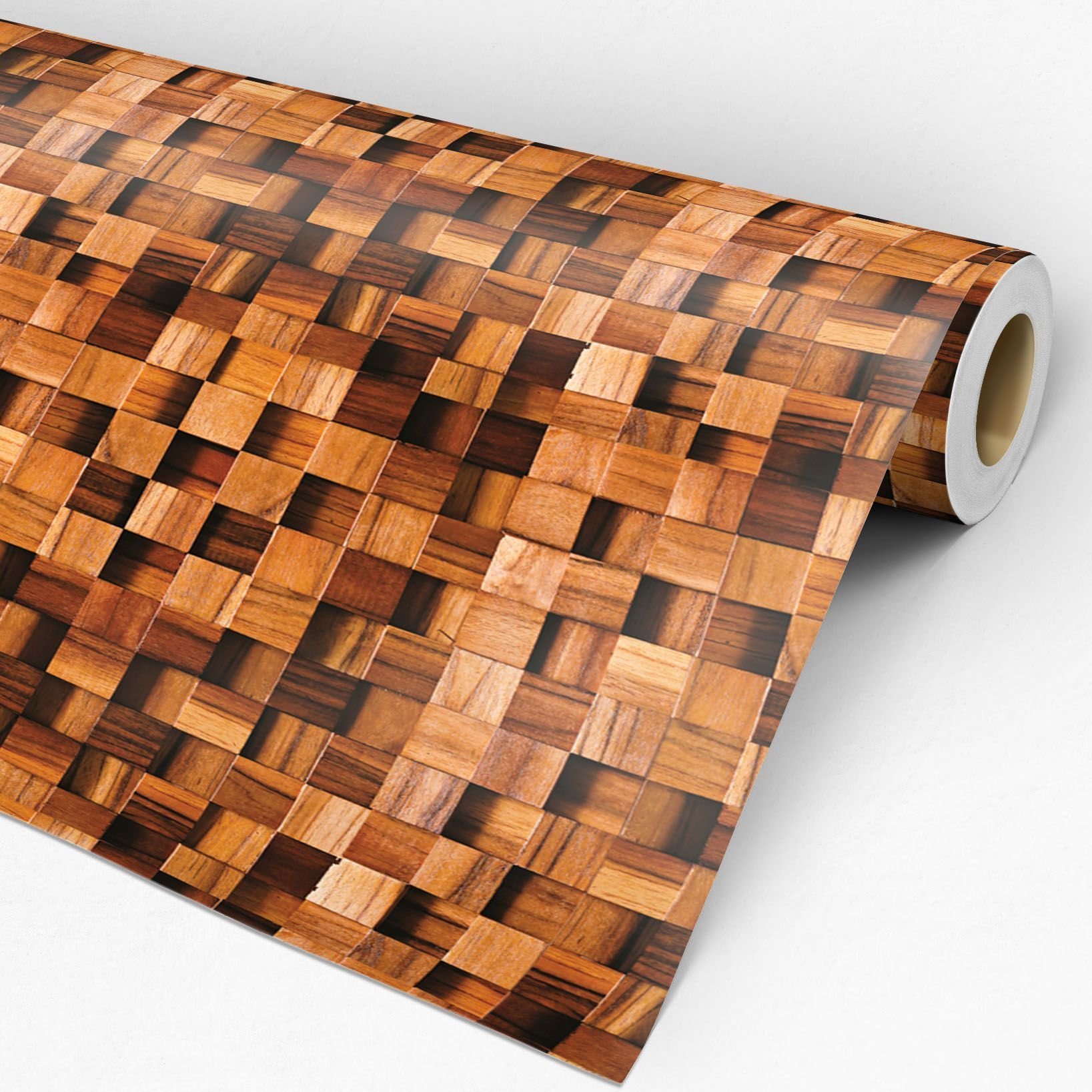 Papel de Parede Adesivo Madeira Rústico Decor 16 - 3