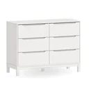 Ver imagem 1 de Cômoda Infantil Quater 6 Gavetas em Mdf – Branco Fosco