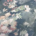 Ver imagem 2 de Papel de Parede Floral Azul Vinilico Lavável com Cola Inclusa