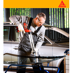 Sikaflex 256 - Cola Selante Preto Para Vidros E Parabrisas - 4