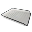 Ver imagem 2 de Organizador Documento Bandeja Dupla Escritorio Mesa Home Office Trabalho Arquivo Papel Folha Caderno