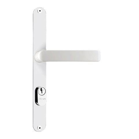 Fechadura Linha 2100S - Externa - Italy - Espelho Slim Branco