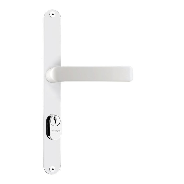 Fechadura Linha 2100S - Externa - Italy - Espelho Slim Branco