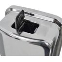 Ver imagem 4 de Kit 5x Dispenser Saboneteira Detergente Sabonete Líquido Inox 500ml Para Parede Cozinha Banheiro Lav
