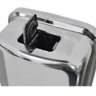Kit 5x Dispenser Saboneteira Detergente Sabonete Líquido Inox 500ml Para Parede Cozinha Banheiro Lav - 4