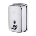 Ver imagem 1 de Kit 5x Dispenser Saboneteira Detergente Sabonete Líquido Inox 500ml Para Parede Cozinha Banheiro Lav