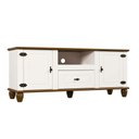 Ver imagem 1 de Rack Tv Retrô 2p 1g Off White-nogueira