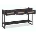Ver imagem 5 de Aparador 142 cm MH-5367 Herval Carvalho Preto Base Metalica Preta