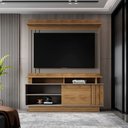 Ver imagem 1 de Estante Painel Home para Tv 55" Goiás Grigio Fosco/amêndoa- Mabe Magazine
