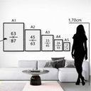 Ver imagem 3 de Quadro Decorativo Mãos Terracota 24x18cm - com Vidro:moldura Branca